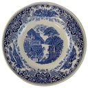 Suppenteller 24,2 cm Myott Cambridge Old England Blau gebraucht - akzeptabel