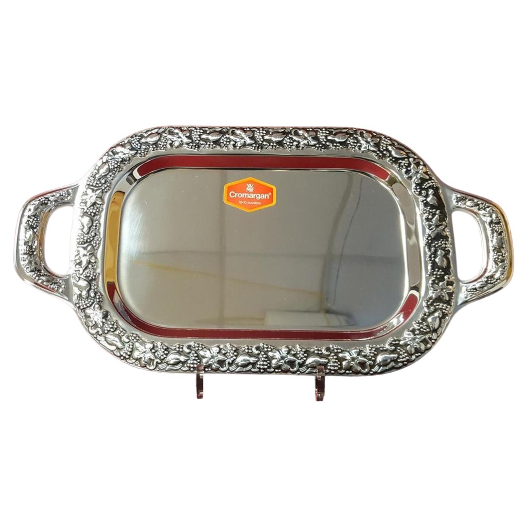 [45815427] WMF Cromargan Tablett Zu Gast im Elsass 45x24 cm