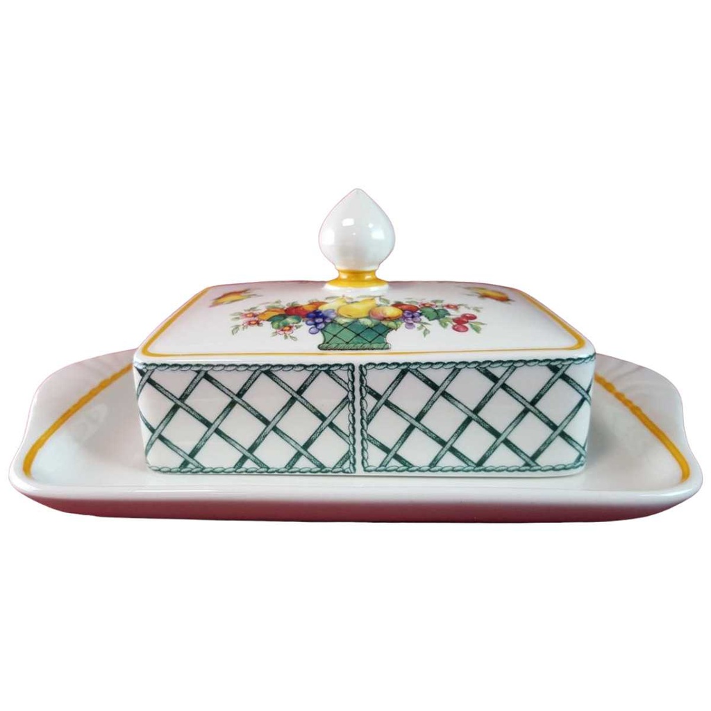Butterdose 2tlg Villeroy & Boch Basket gebraucht - gut