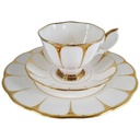 Kaffeegedeck Golddekor 3tlg Royal Vale gebraucht - sehr gut