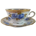 Teetasse Sammeltasse Tasse Golddekor Winterling gebraucht - sehr gut