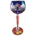 Weinrömer Römerglas Überfangglas Nachtmann Bamberg Kobaltblau Blau gebraucht - sehr gut