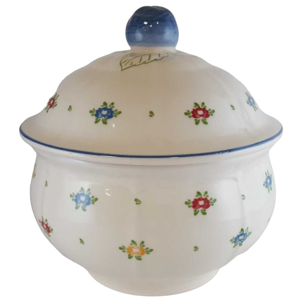 Bonboniere Zeller Keramik Fayencerie Keksdose D 18 H 19 cm