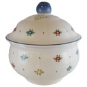 Bonboniere Zeller Keramik Fayencerie Keksdose D 18 H 19 cm