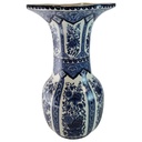 Vase 31,5 cm Royal Sphinx Maastricht Delfts florales Dekor gebraucht - gut
