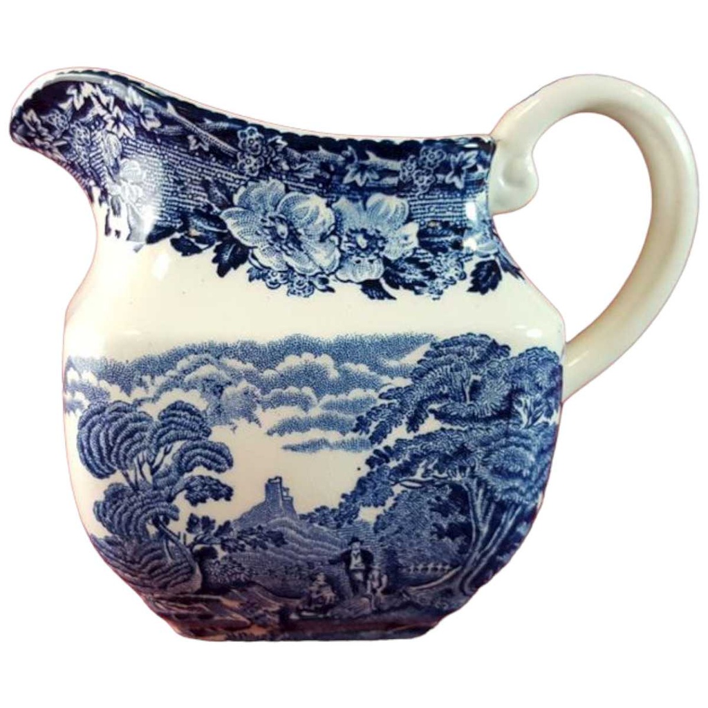 Milchkännchen Enoch Wedgwood Woodland Blau gebraucht - gut