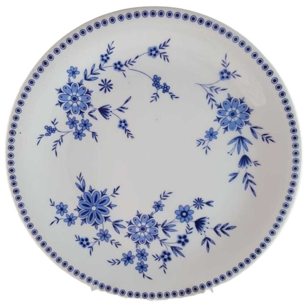 [45815602] Kuchenteller Dessertteller 19,3 cm Seltmann Weiden Doris Bayerisch Blau gebraucht - sehr gut
