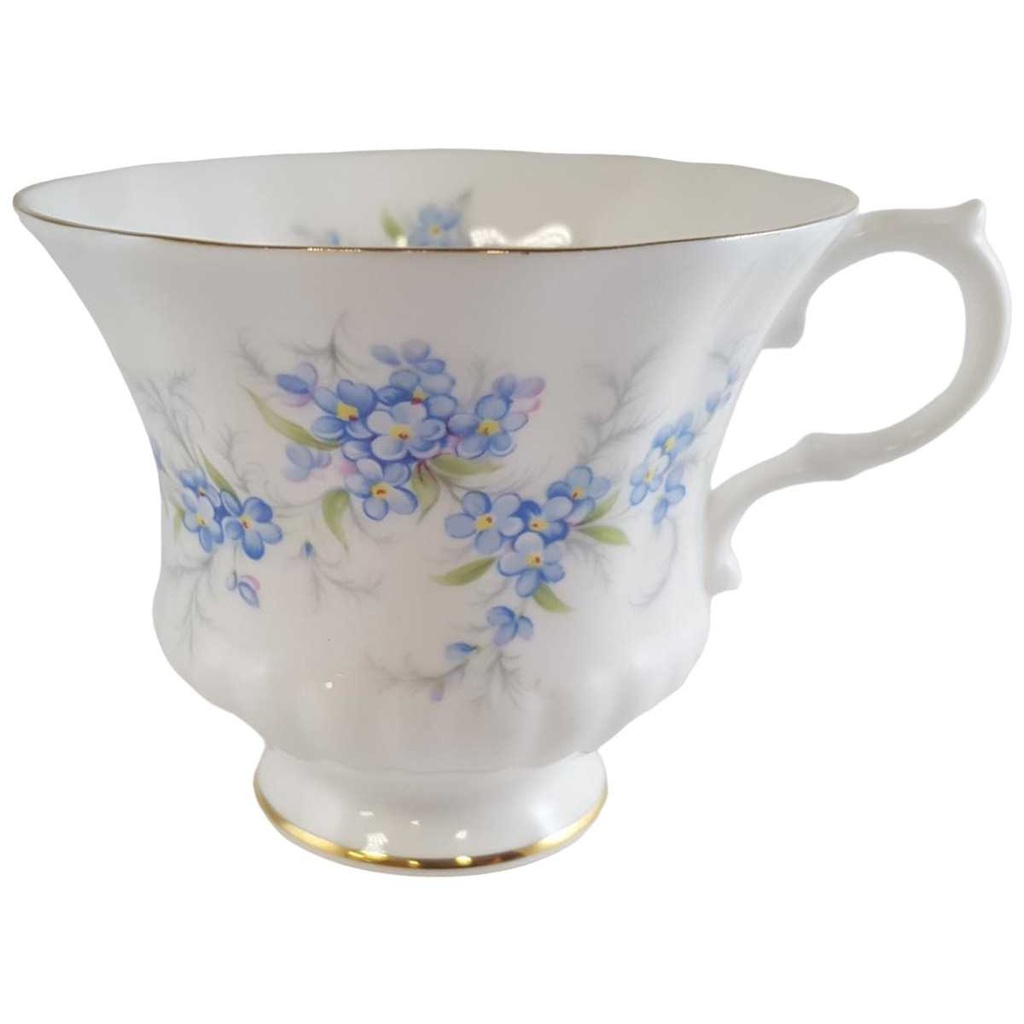 Kaffeetasse Tasse Royal Standard Blaue Blumenranke