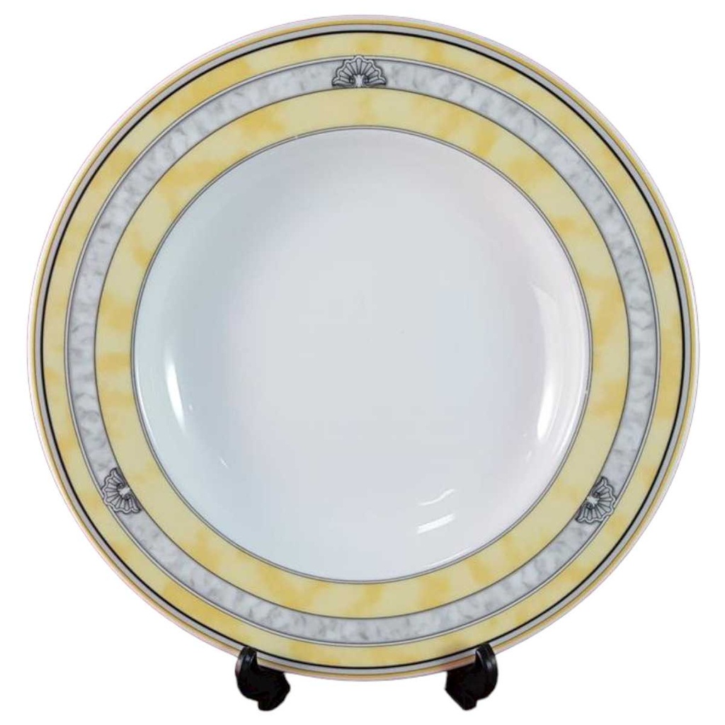 [45815649] Suppenteller 22,8 cm Tirschenreuth Diplomat Bouquet gebraucht - gut