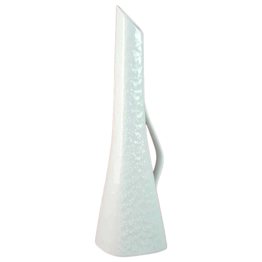 [45815696] Vase Henkelvase 21 cm Hutschenreuther Weiß gebraucht - akzeptabel