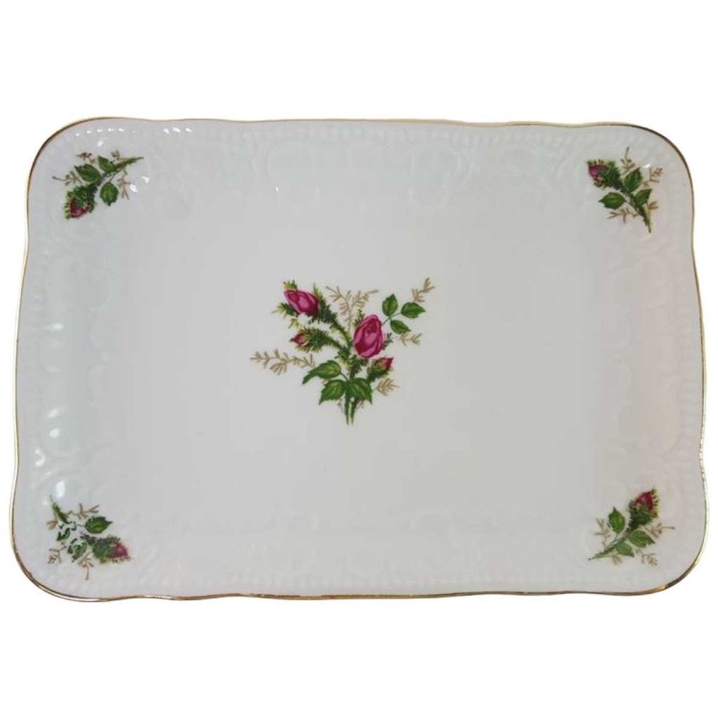 [45815713] Butterplatte Seltmann Weiden Wien Moosrose 26477 gebraucht - gut