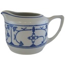 Milchkännchen Jaeger & Co Indisch Blau Strohblume Original Saks gebraucht - sehr gut