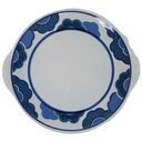 Tortenplatte mit Griffen Tortenständer Villeroy & Boch Blue Cloud Blau gebraucht - sehr gut