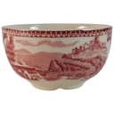 Dipschale 8 cm Johnson Bros Old Britain Castles Rot gebraucht - gut