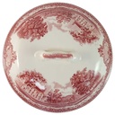 Ersatzdeckel für Terrine Johnson Bros Old Britain Castles Rot gebraucht - gut