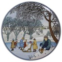 Wandteller Villeroy & Boch Heinrich Deutsche Krebshilfe Winter gebraucht - gut