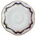Untertasse für Kaffee Golddekor 14 cm Winterling Marktleuthen Kobaltblau Blau gebraucht - gut