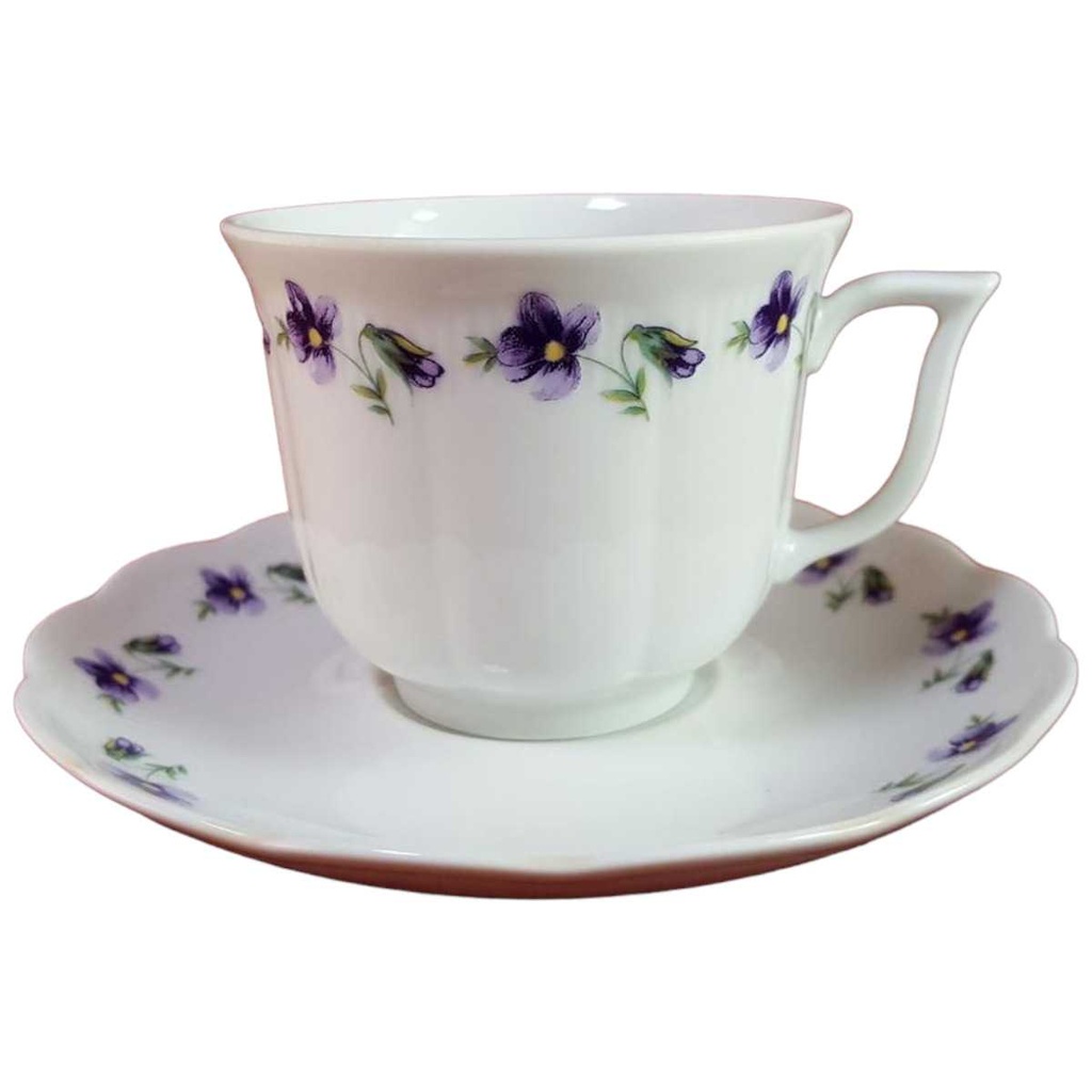 [45815861] Kaffeetasse mit Untertasse Tasse & Seltmann Weiden Vohenstrauß gebraucht - gut