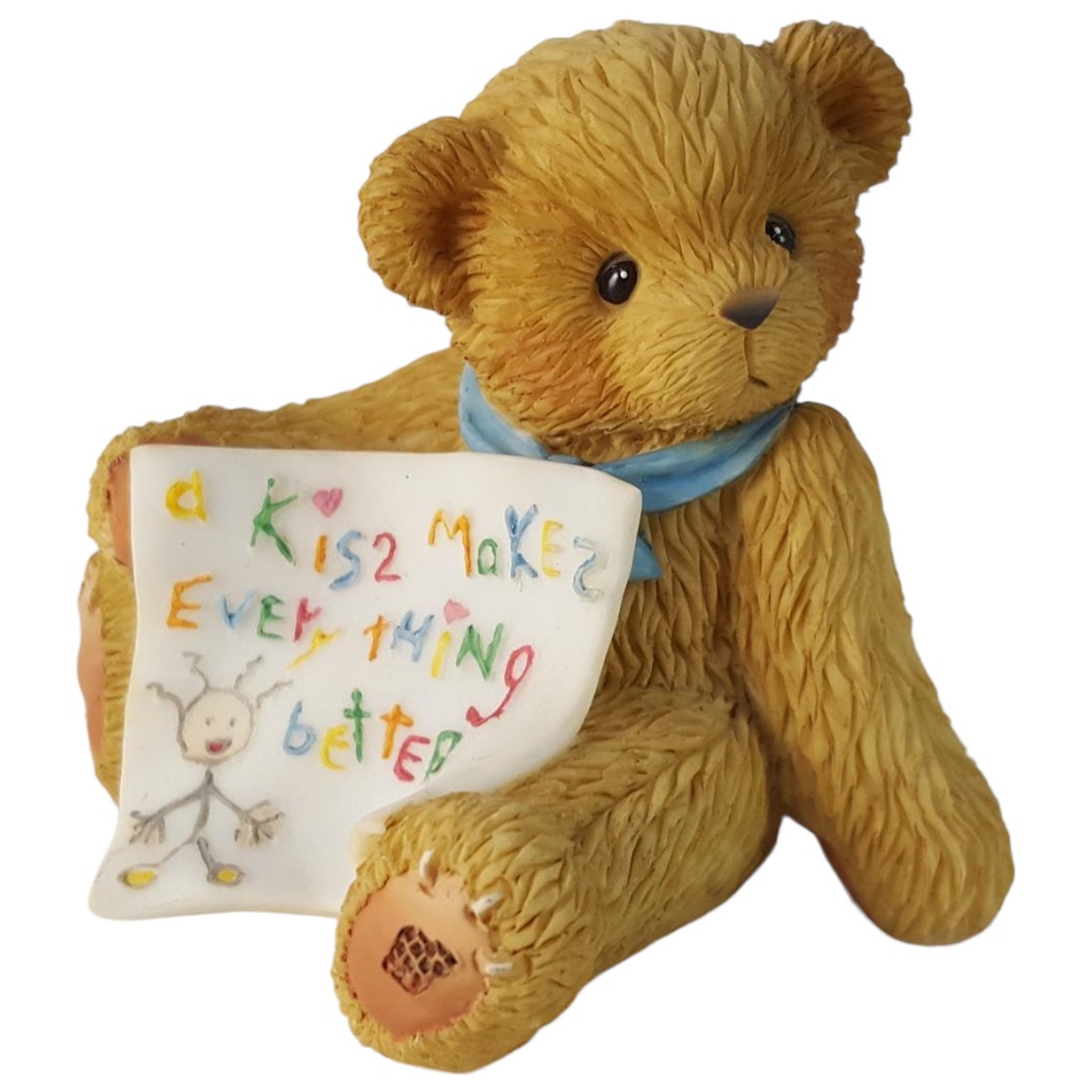 [45815873] Figur Cherished Teddies a Kiss Makes Everything Better 2000 neu