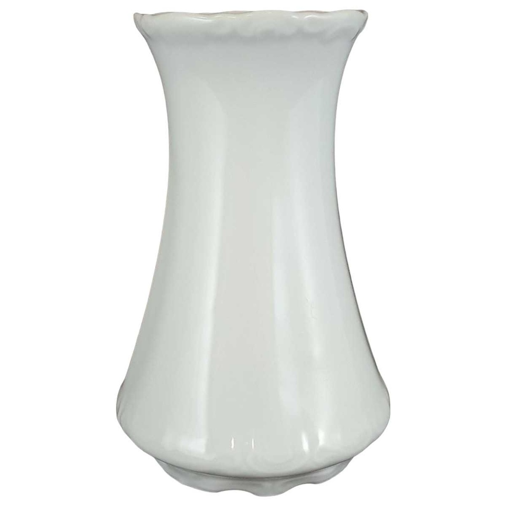 Tischvase 12 cm Mitterteich Form 2000 Weiß gebraucht - sehr gut