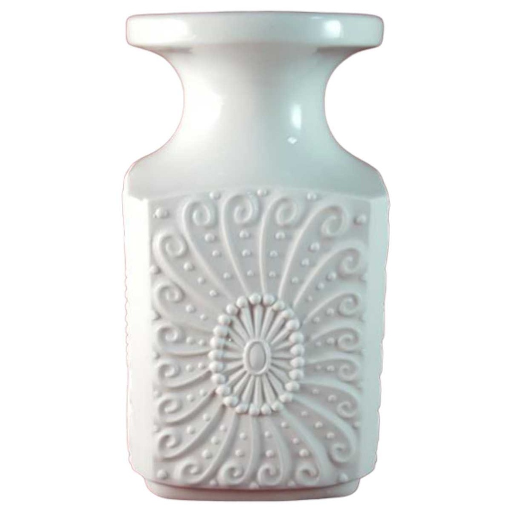 [45815968] Vase 15 cm Royal KPM Bavaria Weiß gebraucht - sehr gut