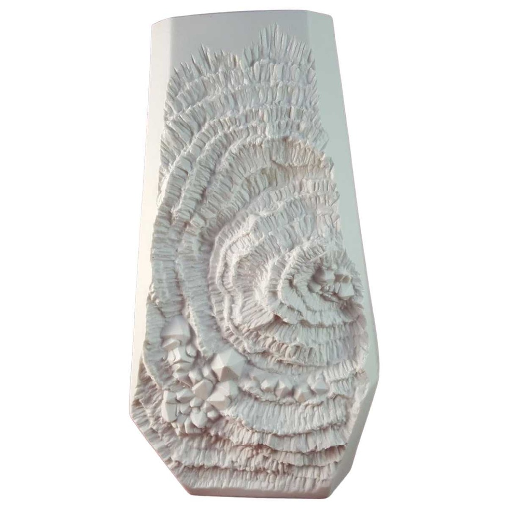 Vase 25,7 cm AK Kaiser Porzellan Weiß gebraucht - sehr gut