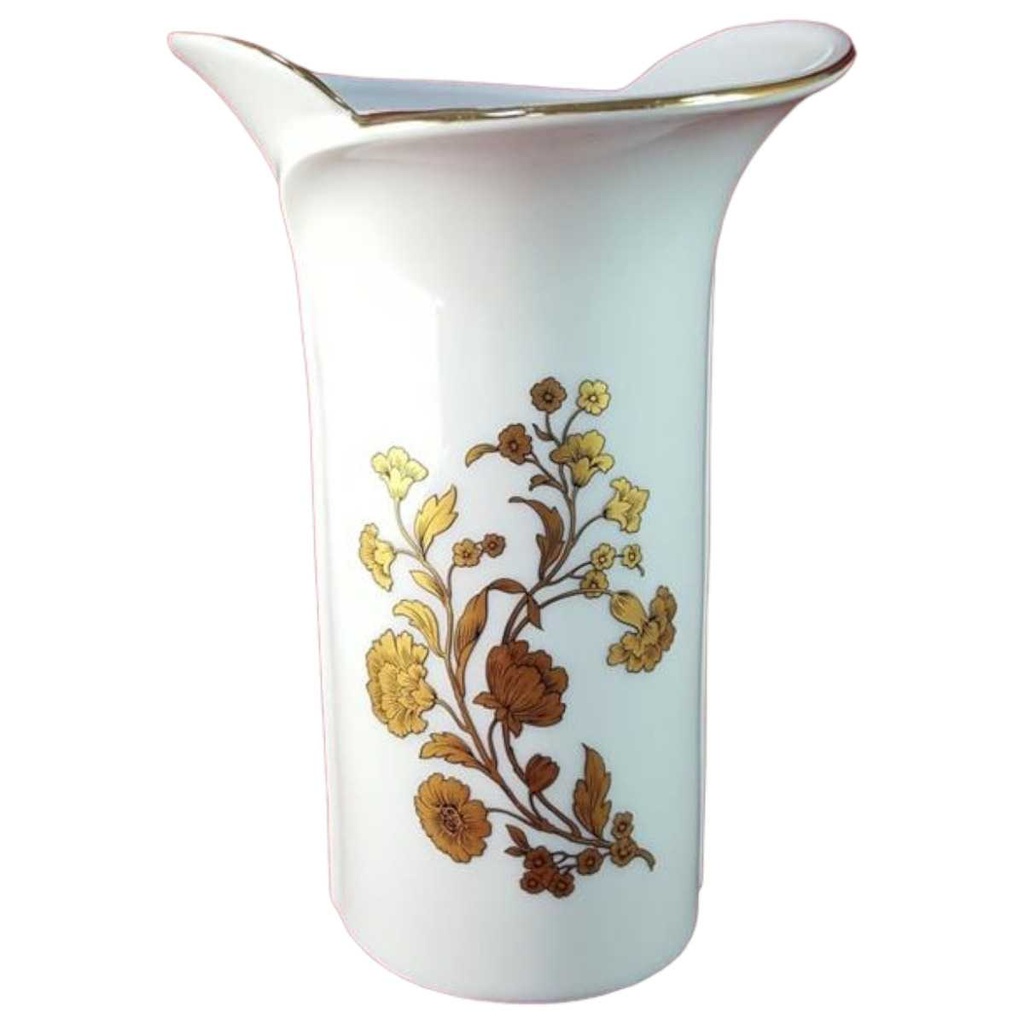 [45815979] Vase Dekorative Goldrand 16,4 cm Royal KPM Bavaria Blumen gebraucht - gut