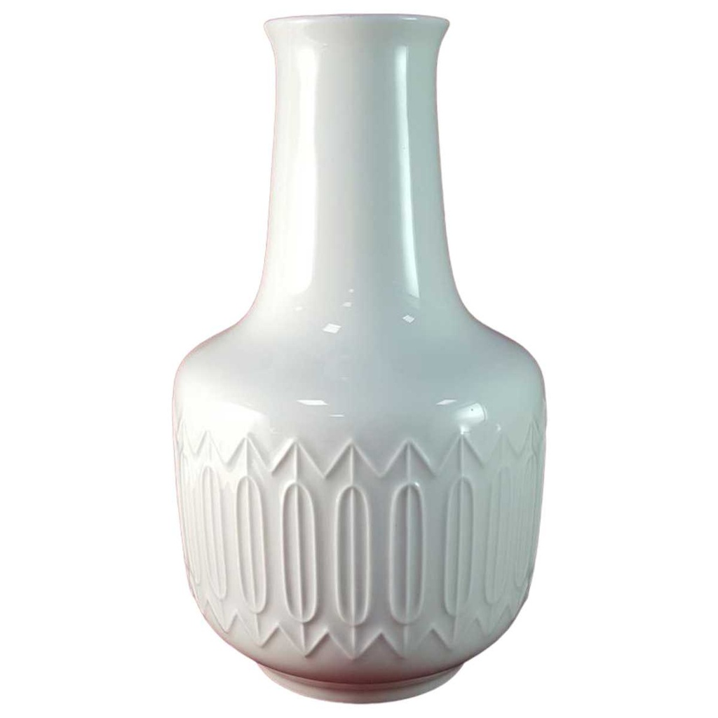 [45816002] Vase Dekorative 24,8 cm Jaeger & Co Weiß gebraucht - sehr gut