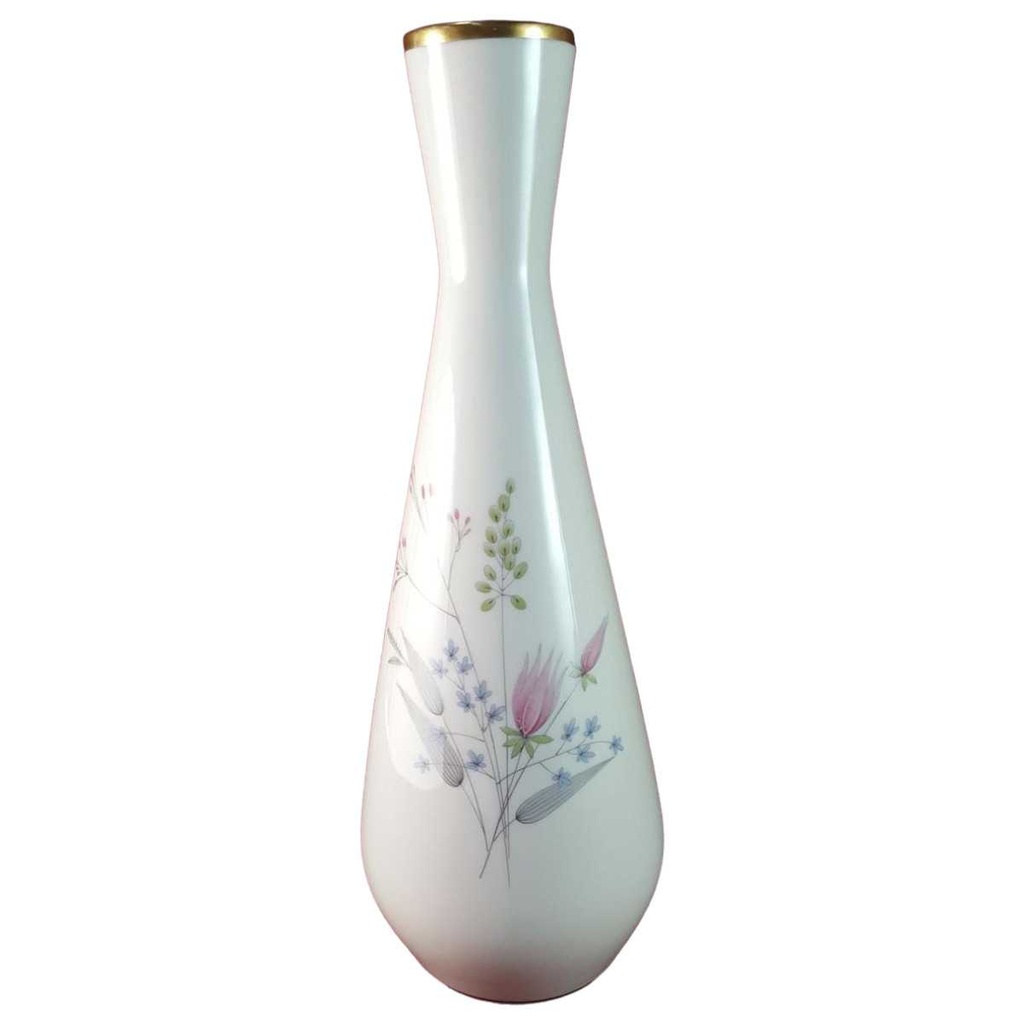 [45816005] Vase Dekorative Goldrand 30,8 cm Kaiser Porzellan Alka Kunst Blumen gebraucht - gut