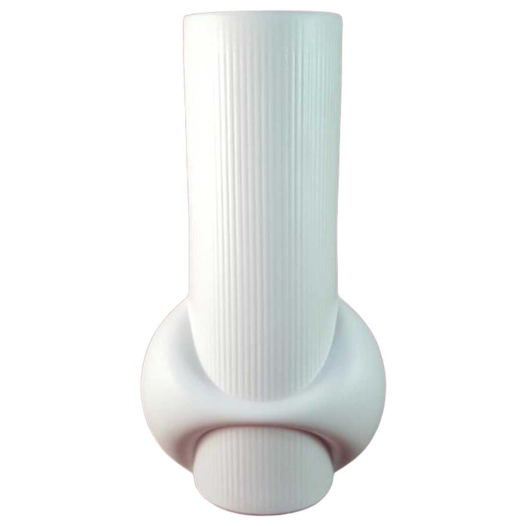 Vase 20,8 cm Eschenbach Weiß gebraucht - sehr gut