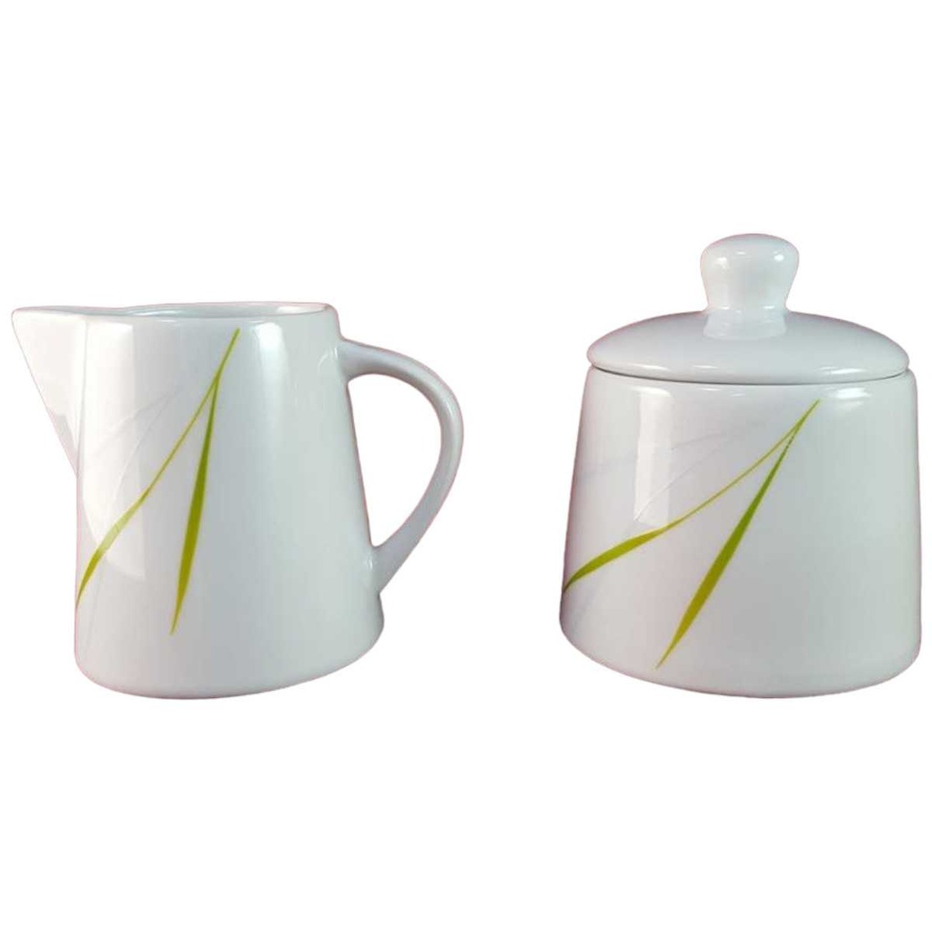 [45816083] Zuckerdose Milchkännchen und Milch & Zucker Set Wellco Design Krefeld Aviva gebraucht - sehr gut