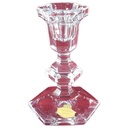 Kerzenhalter Kristallglas 24 % H 13 cm Lead Crystal