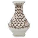 Tischvase Dekorative Vase 14 cm Adams Sharon Braun gebraucht - gut