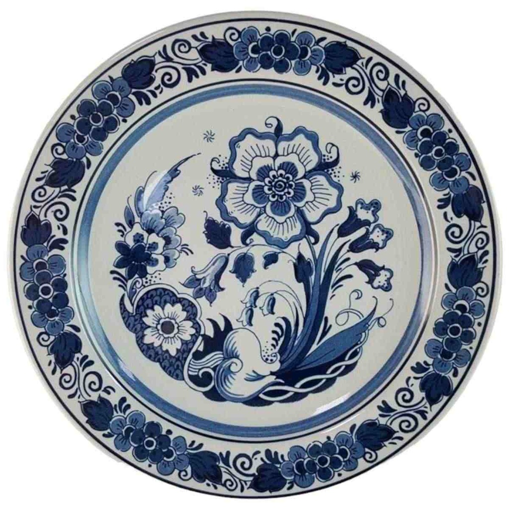 Wandteller Royal Goedewaagen Blue Delft gebraucht - sehr gut