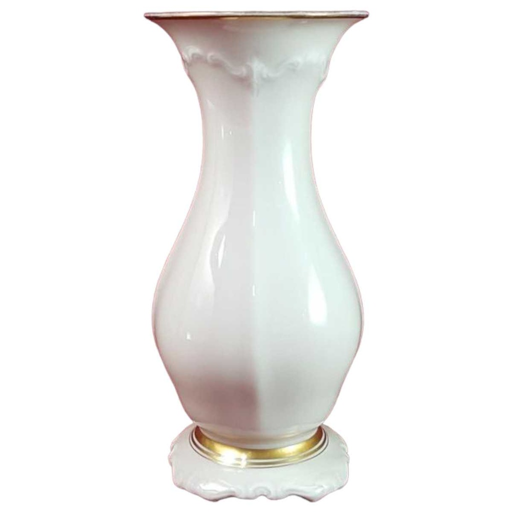 [45816210] Vase Dekorative Goldrand 14,5 cm Rosenthal Einzelteile Pompadour Beige gebraucht - gut