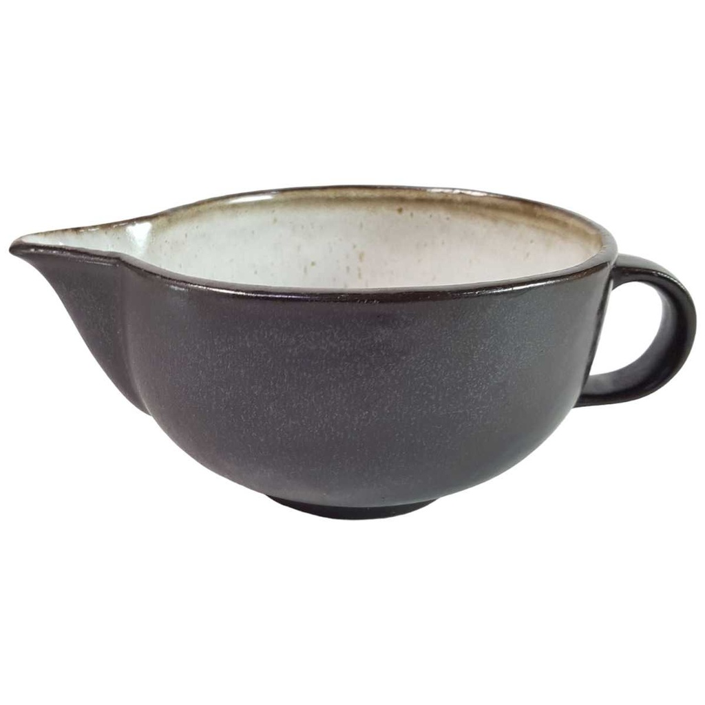 [45816216] Sauciere Ceramano braun weiß gebraucht - gut