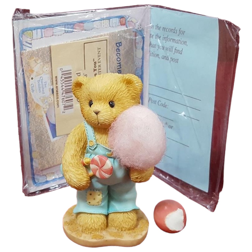 [45816267] Figur mit OVP Cherished Teddies Mike I'm Sweet On You 1998 neu - defekt