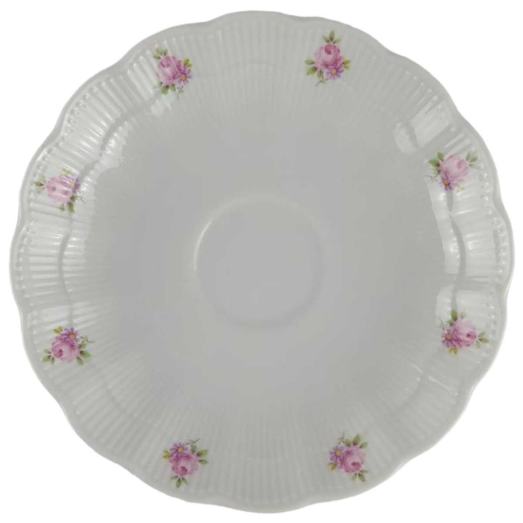 Untertasse für Kaffee 14 cm AK Kaiser Porzellan Romantica Meersburg gebraucht - sehr gut