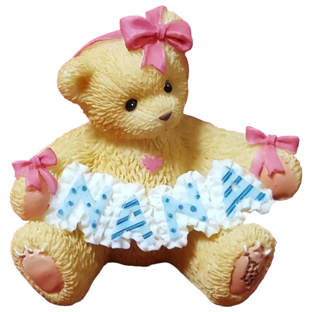 Figur mit OVP Cherished Teddies Nana World's Greatast 1998 gebraucht - neuwertig
