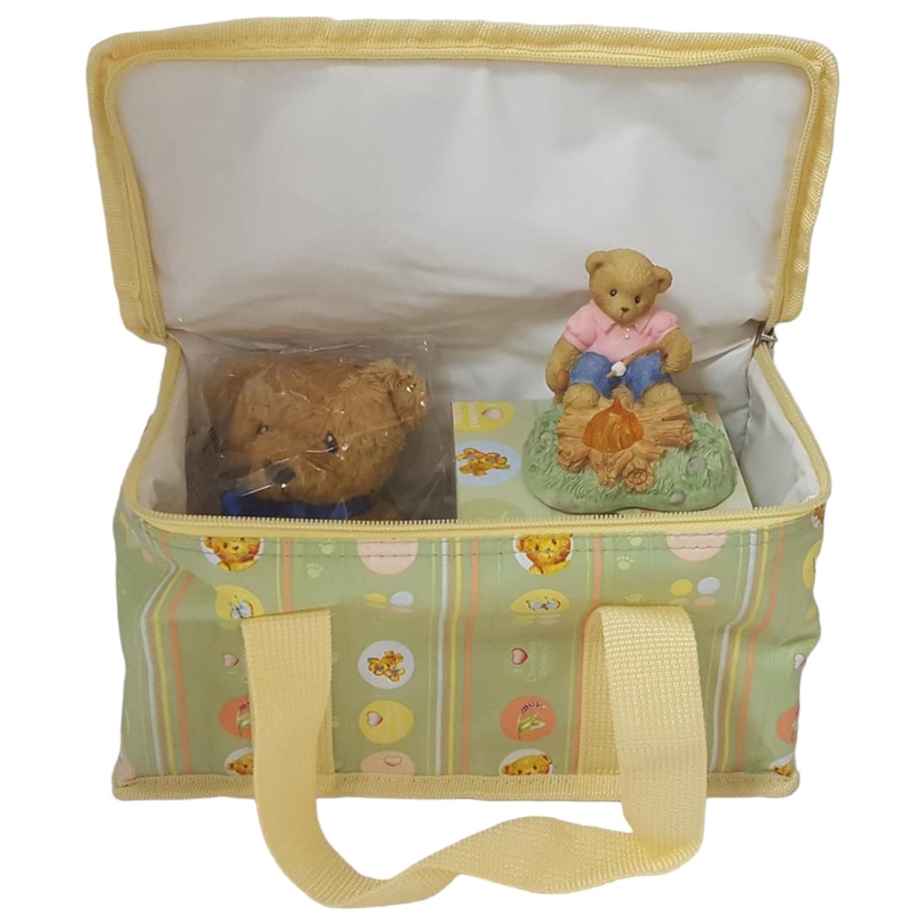 [45816322] Figur mit OVP Cherished Teddies Symbol Of Membership Kate Lagerfeuer leuchtet auf 2005 gebraucht - gut