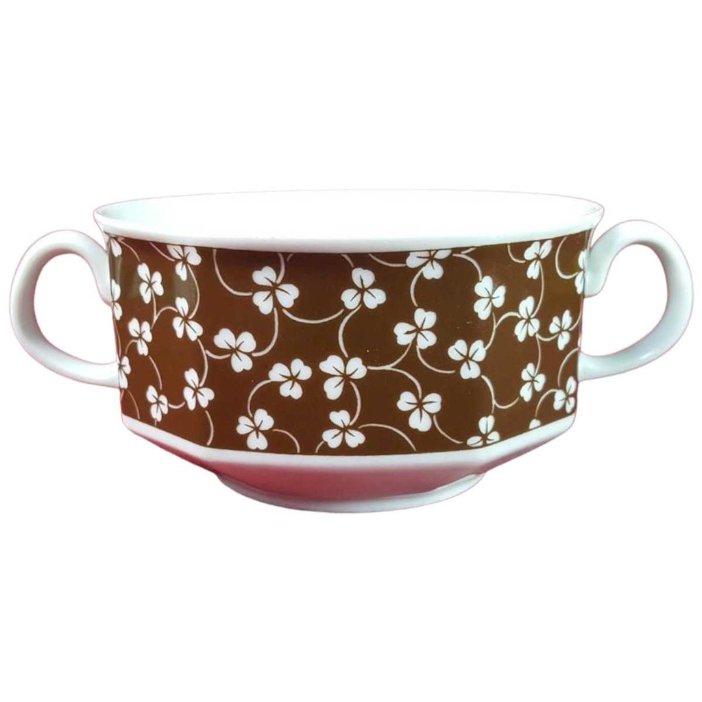 [45816338] Suppentasse Suppenbecher Arabella Atelier Decor Toscana Braun gebraucht - gut
