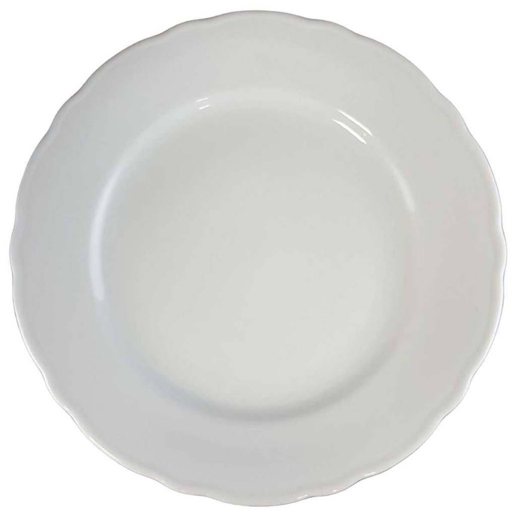 Kuchenteller 19,5 cm Schaller Weiß gebraucht - gut