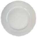 Kuchenteller 19,5 cm Schaller Weiß gebraucht - gut