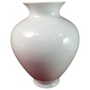 Vase 22,8 cm Schwarzenhammer Weiß gebraucht - sehr gut