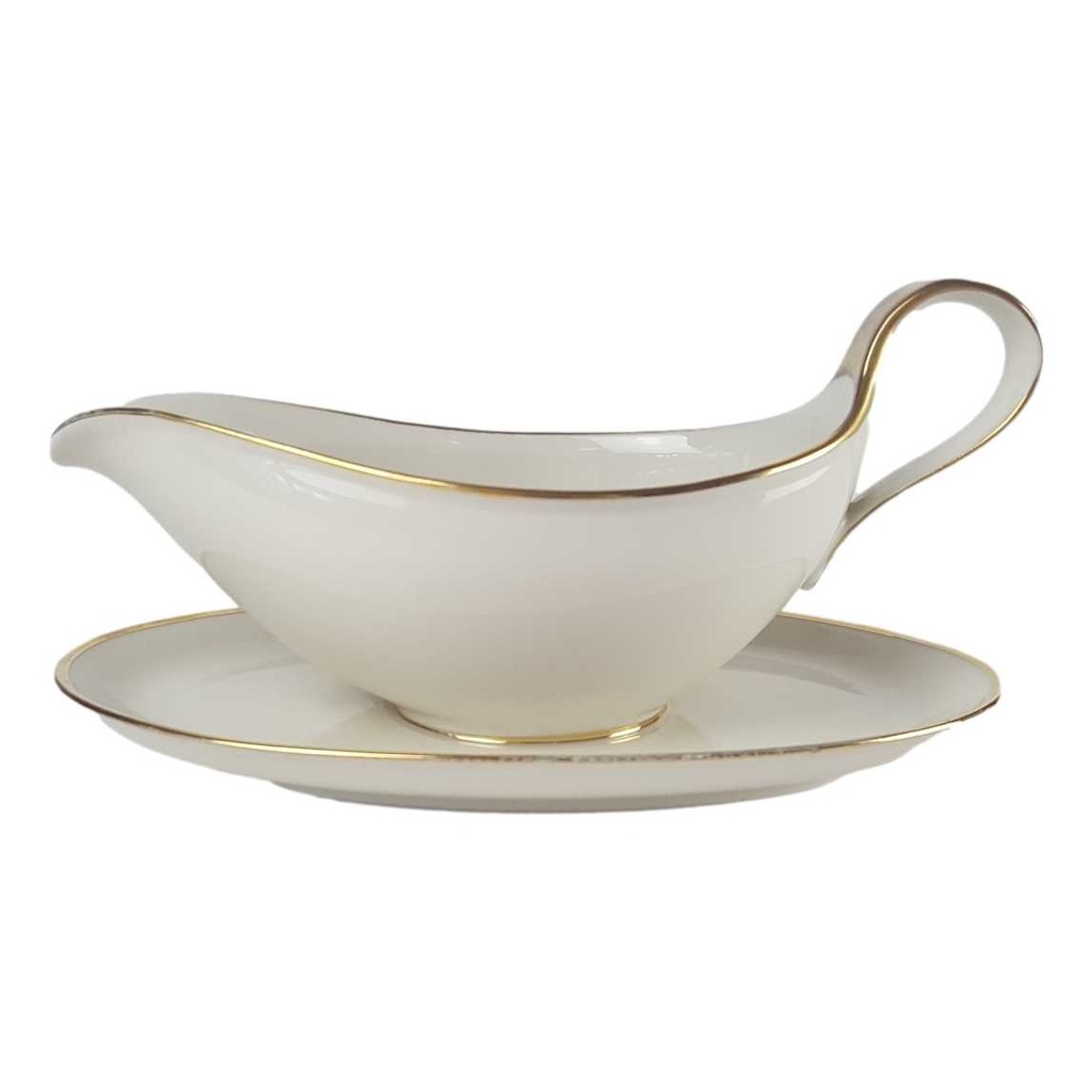 Sauciere Goldrand 0,25 L Eschenbach Alte Formen W3636 gebraucht - gut