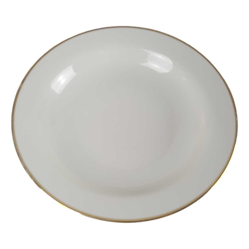 [458163875] Suppenteller Goldrand 22,5 cm Eschenbach Rita gebraucht - gut