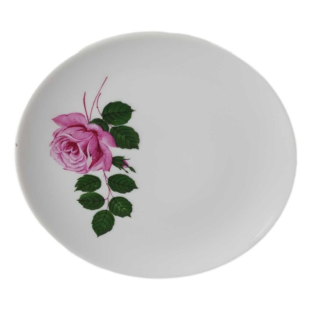 Kuchenteller Dessertteller 19,5 cm Winterling Röslau Rosendekor gebraucht - gut