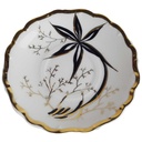 Untertasse Golddekor 0,55 L 11,8 cm Hagemann Kunst Steele Porzellan gebraucht - gut