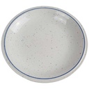 Kuchenteller Dessertteller 19 cm John Tams Banquet blauer Rand gebraucht - gut