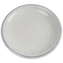 Servierplatte John Tams Banquet blauer Rand gebraucht - gut